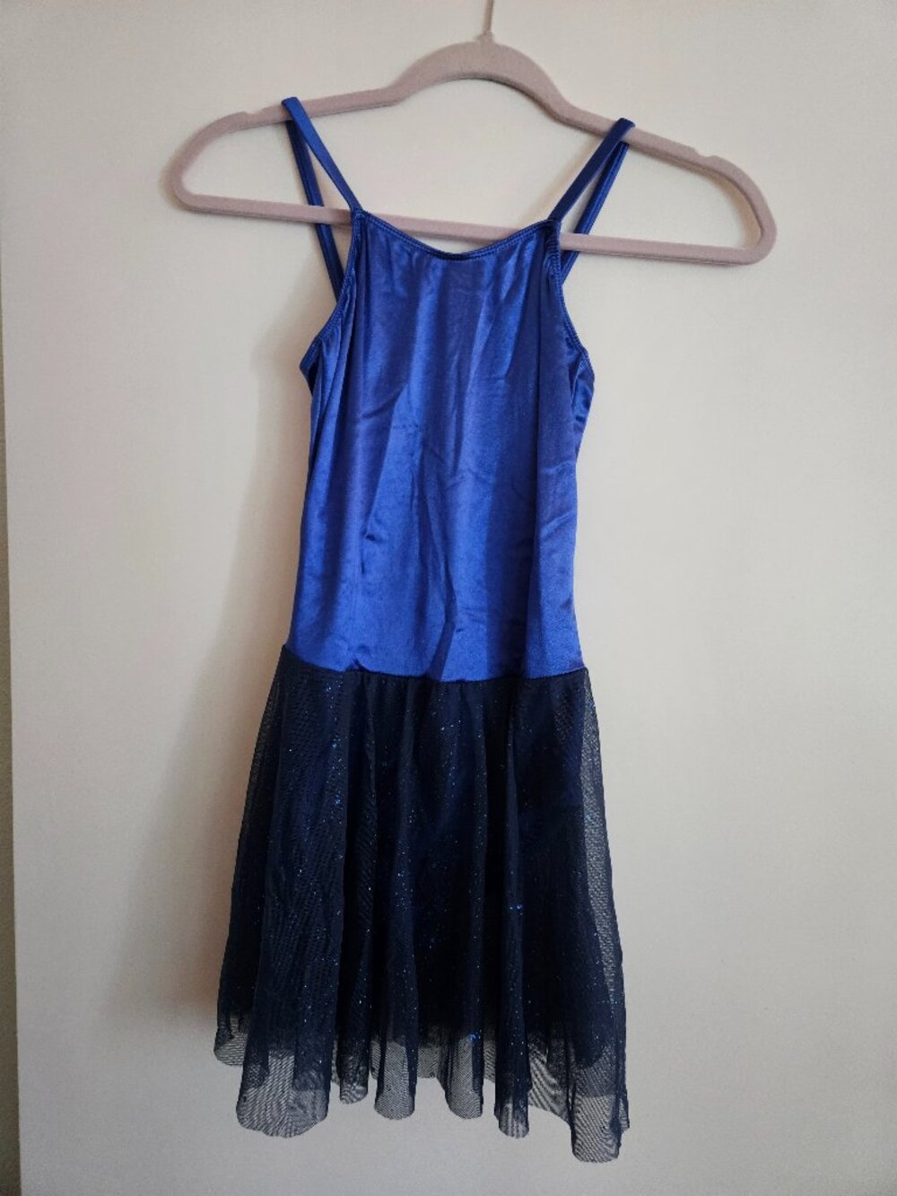 Revolution Dancewear Royal Blue Tutu Dress – Size SA, Includes Long & Short Tutu